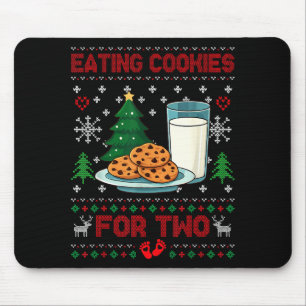 Tapis De Souris Grossesse Nouvelle Maman Bébé Enceinte Noël Couple