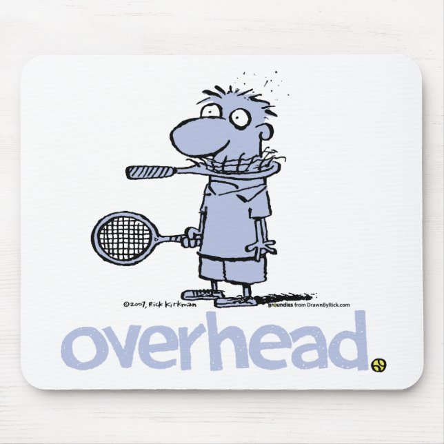 Tapis De Souris Groundies - mousepad aérien (Devant)