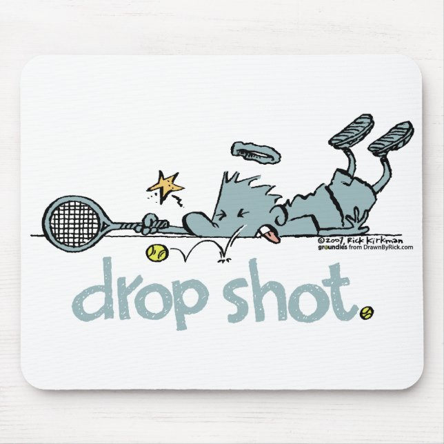 Tapis De Souris Groundies - mousepad de tir de baisse (Devant)