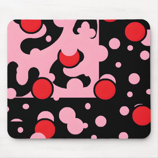 Tapis De Souris Groupe de Nuages de Ballons (Devant)