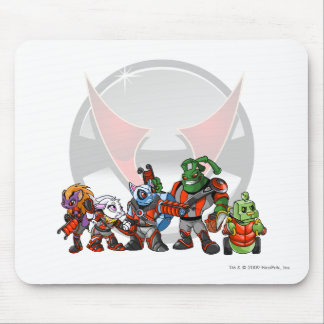 Tapis De Souris Groupe de station spatiale de Virtupets d'équipe
