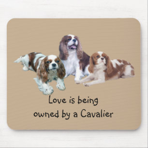 Tapis De Souris Groupe de trois personnes cavalier Mousepad
