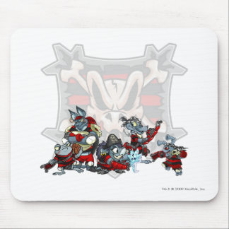 Tapis De Souris Groupe d'île de Krawk d'équipe