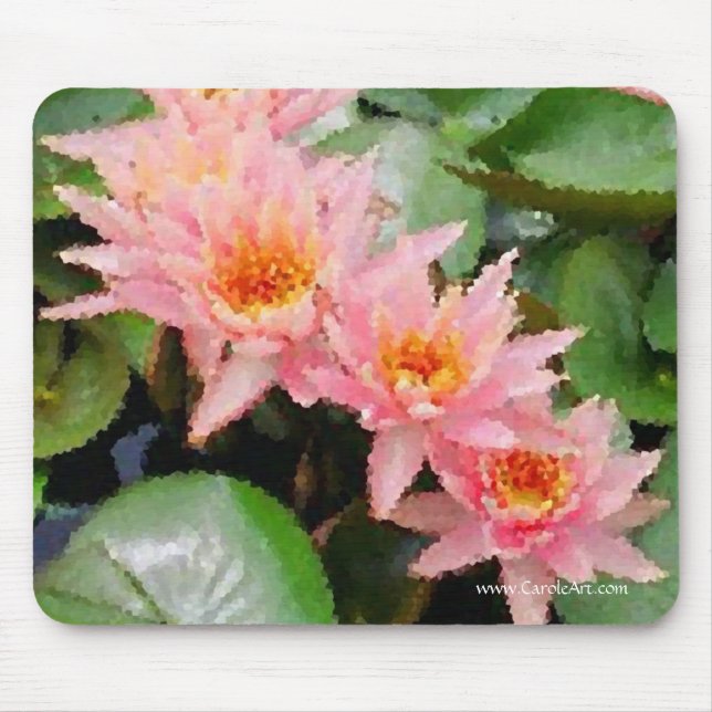 Tapis De Souris Groupe Mousepad de nénuphar de "Monet" (Devant)