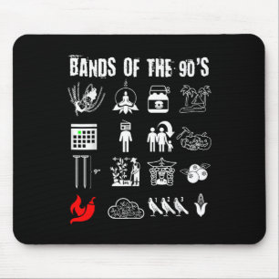 Tapis De Souris Groupes de rock alternatif emblématiques et ringar