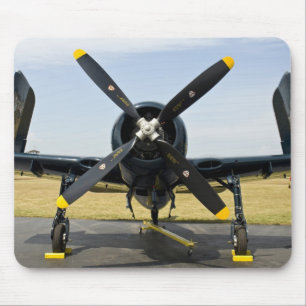 Tapis De Souris Grumman F8F Bearcat chasseur embarqué de la marine
