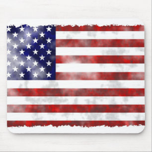 Tapis De Souris Grunge Etats-Unis