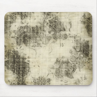 Tapis De Souris grunge florale
