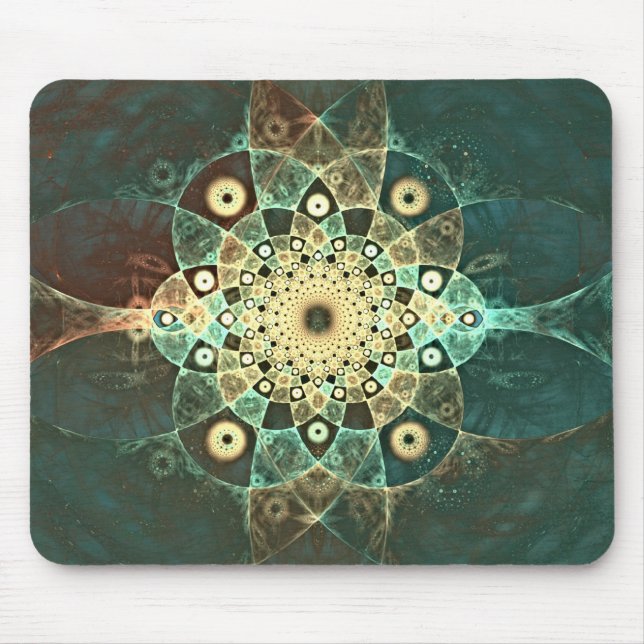 Tapis De Souris Grunge fractal (Devant)