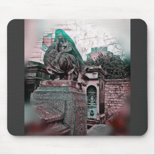 Tapis De Souris Grunge Paris Grave