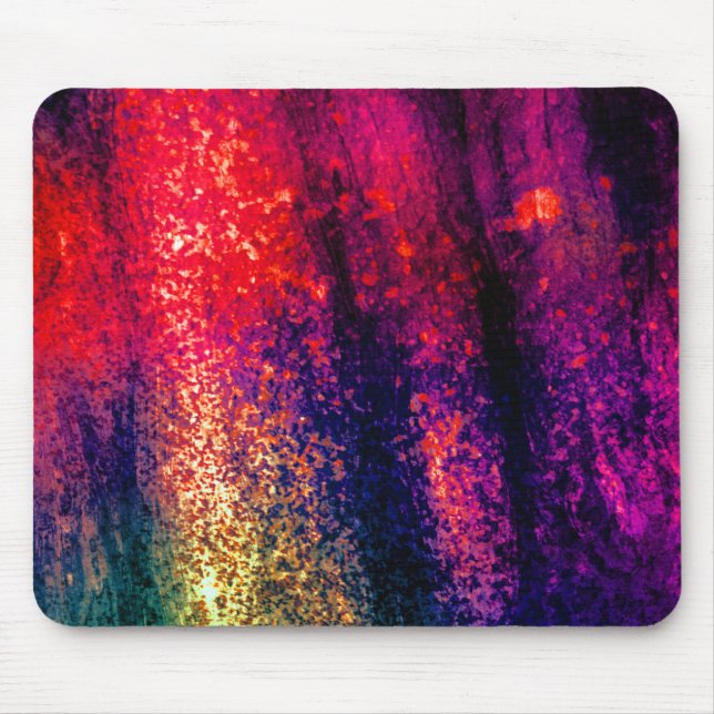 Tapis De Souris Grunge sale vibrante multi (Devant)