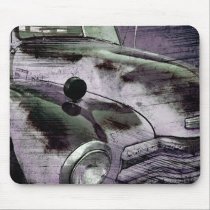 Tapis de souris Grunge Vintage Chevy Pickup