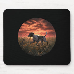 Tapis De Souris Gsp Hunter Allemand Pointeur Raccourci Gsp Chasse