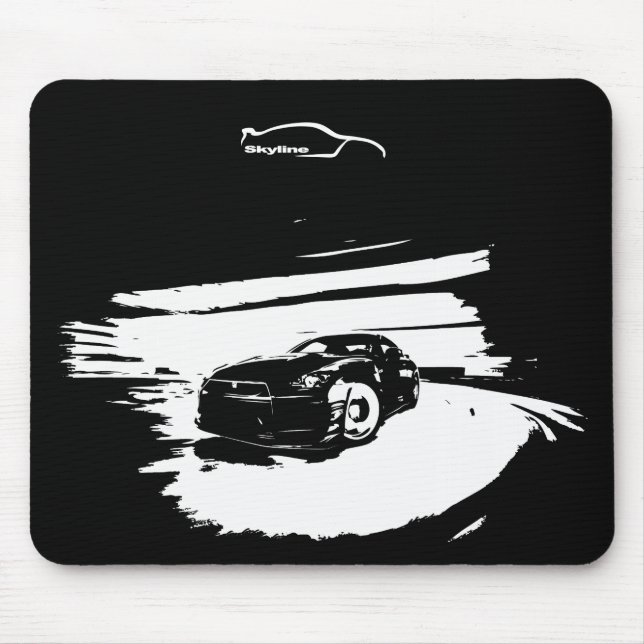 Tapis de souris GTR de Nissan Skyline (Devant)