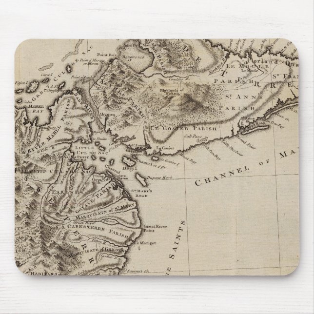 Tapis De Souris Guadaloupe 2 (Devant)