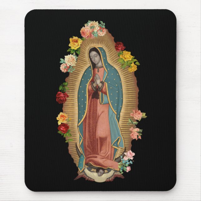 Tapis De Souris Guadalupe Mousepad rose (Devant)