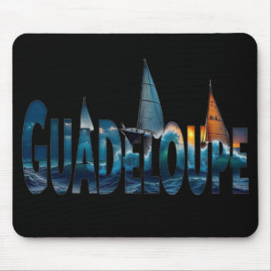 Tapis De Souris Guadeloupe Voiliers Mouse Pad