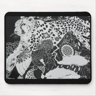 Tapis de souris guépard monotone 