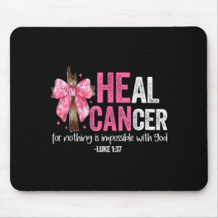 Tapis De Souris Guérir le cancer Croire en Dieu Chrétien Cancer du
