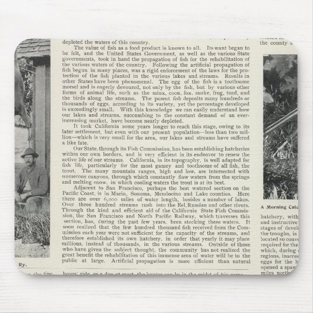 Tapis De Souris Guerneville, Californie (Devant)