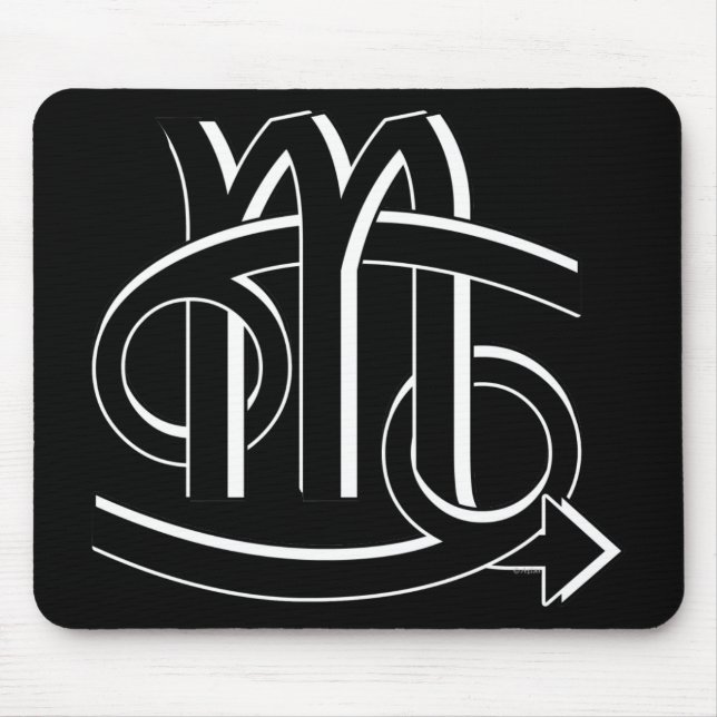 Tapis De Souris Guerre biologique d'associés de Cancer et de (Devant)