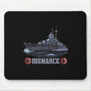 Tapis De Souris Guerre mondiale 2 Bataillon allemand Bismarck