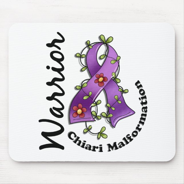 Tapis De Souris Guerrier 15 de malformation de Chiari (Devant)