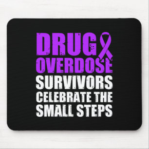 Tapis De Souris Guerrier de la sensibilisation au surdosage de dro
