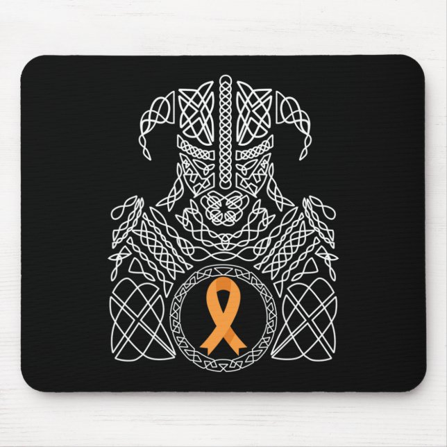 Tapis De Souris Guerrier de sensibilisation aux crps - Militaire d (Devant)