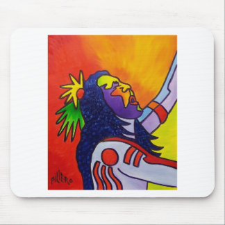 Tapis De Souris Guerrier d'esprit par Piliero