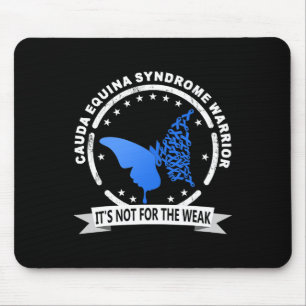 Tapis De Souris Guerrier du syndrome de la queue de cheval 1 