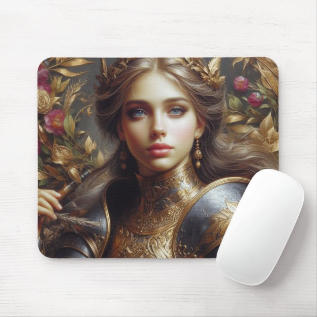 Tapis De Souris Guerrier médiéval (Avec souris)