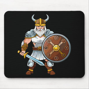 Tapis De Souris Guerrier Viking ou gaulois