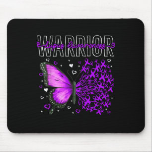 Tapis De Souris Guerrière de sensibilisation au lupus survivante p