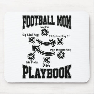 Tapis De Souris Guide de jeu de maman de football Joueur de footba