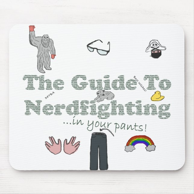 Tapis De Souris Guide de Nerdfighting Mousepad ! (Devant)
