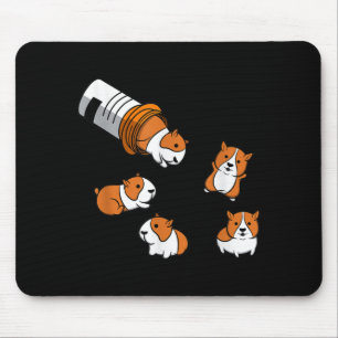Tapis De Souris Guinée Cochon Happy Pills Guinée Cochon Guinée Coc