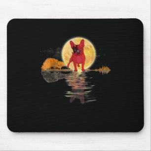 Tapis De Souris Guitar Lake Halloween effrayant Français Bulldog M