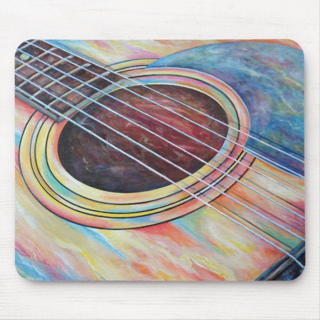 Tapis De Souris Guitare 2 (Devant)