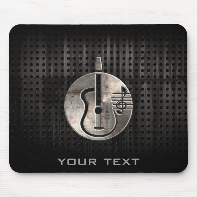 Tapis De Souris Guitare acoustique rocailleuse (Devant)