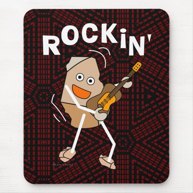 Tapis De Souris Guitare de Rockin (Devant)
