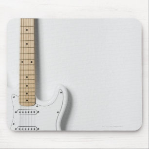 Tapis De Souris Guitare électrique blanche 3
