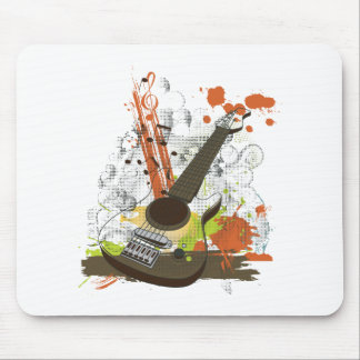 Tapis De Souris guitare électrique grunge
