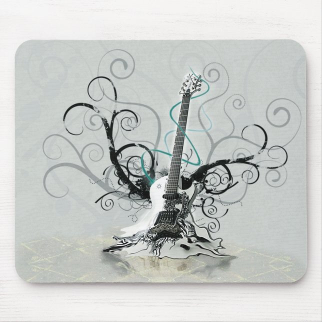 Tapis De Souris Guitare Mousepad (Devant)
