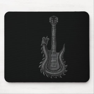 Tapis De Souris Guitare Rock Band Et Roll Pour Homme Band Tee 6