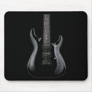 Tapis De Souris Guitare Rock Band Et Rouleau Pour Hommes Bande Tee