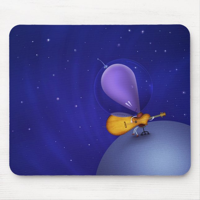 Tapis De Souris Guitariste (Devant)
