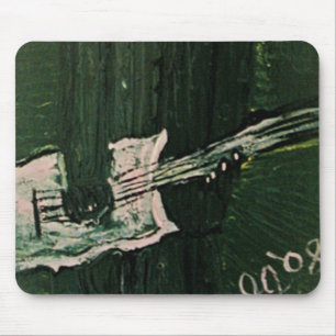 TAPIS DE SOURIS GUITARISTE EFFRAYANT