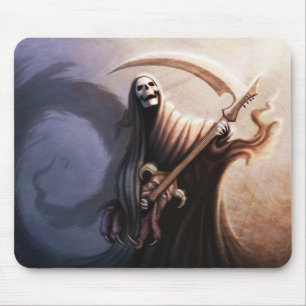 Tapis De Souris Guitariste Mousepad de la mort