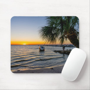 Tapis de souris Gulf Breeze Floride Coucher de sol